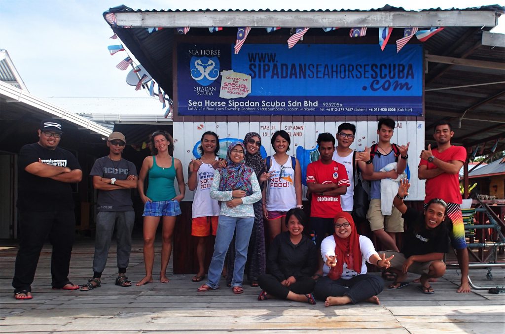 Diving at Sipadan - Borneo, Malaysia