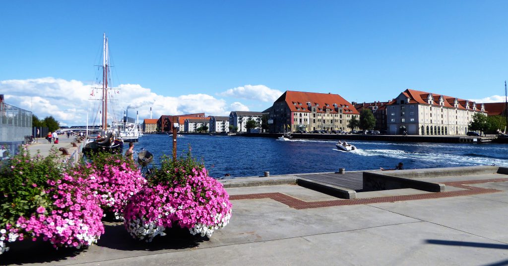 A Walk along the Sights of Copenhagen. Denmark