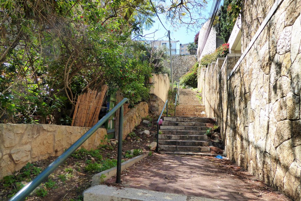 Loop de 1000 steps van Haifa - Israël