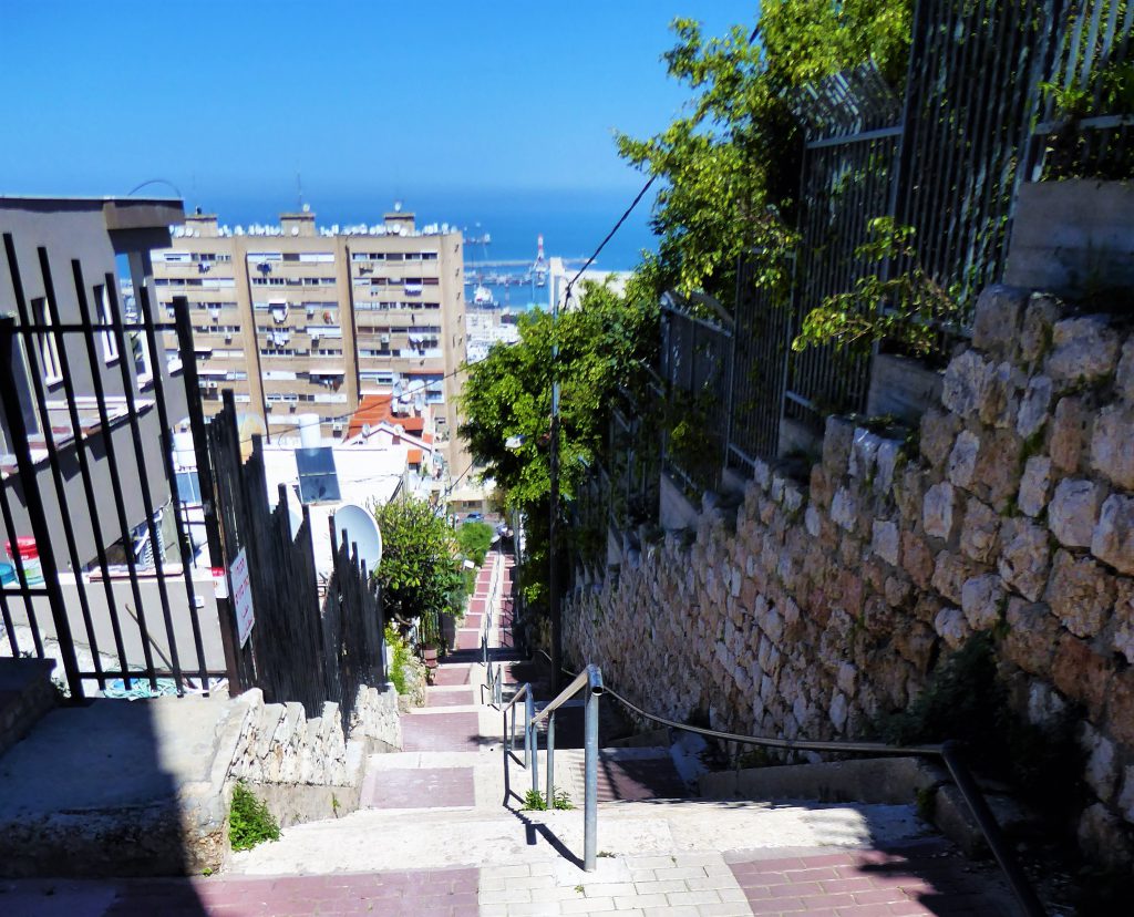 Loop de 1000 steps van Haifa - Israël