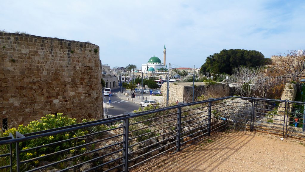 Slenteren in de oude stad Akko - Israël