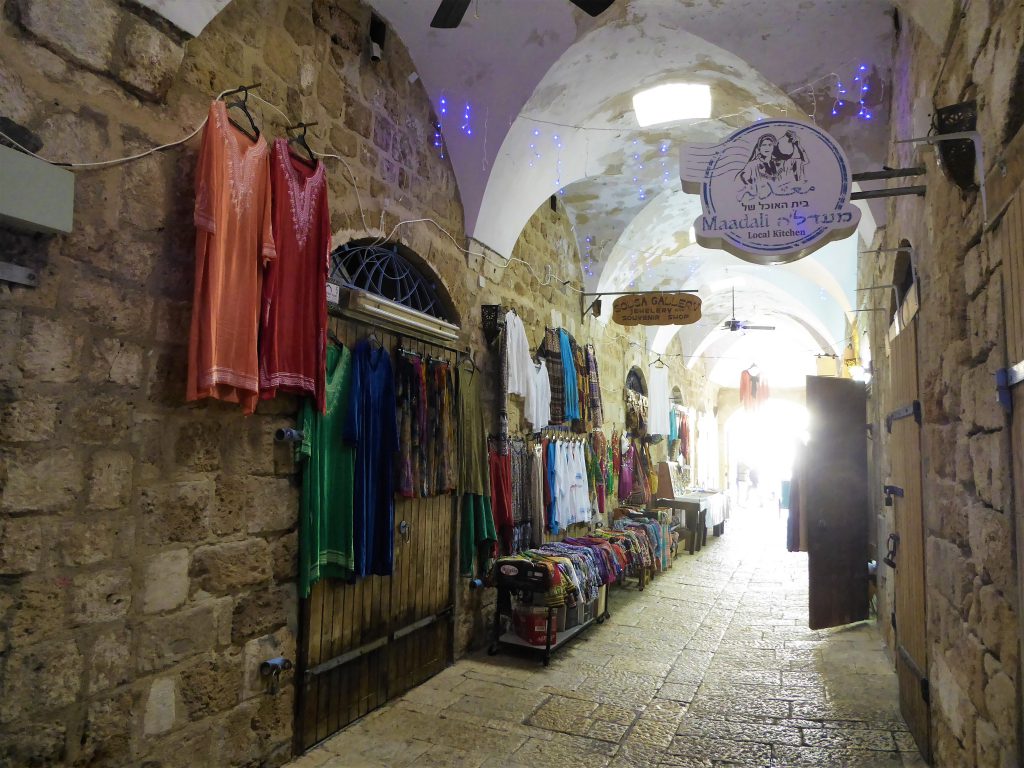 Slenteren in de oude stad Akko - Israël