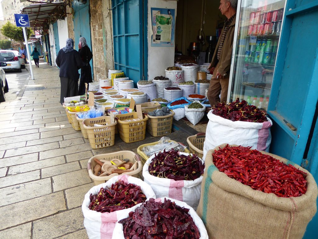 Slenteren in de oude stad Akko - Israël