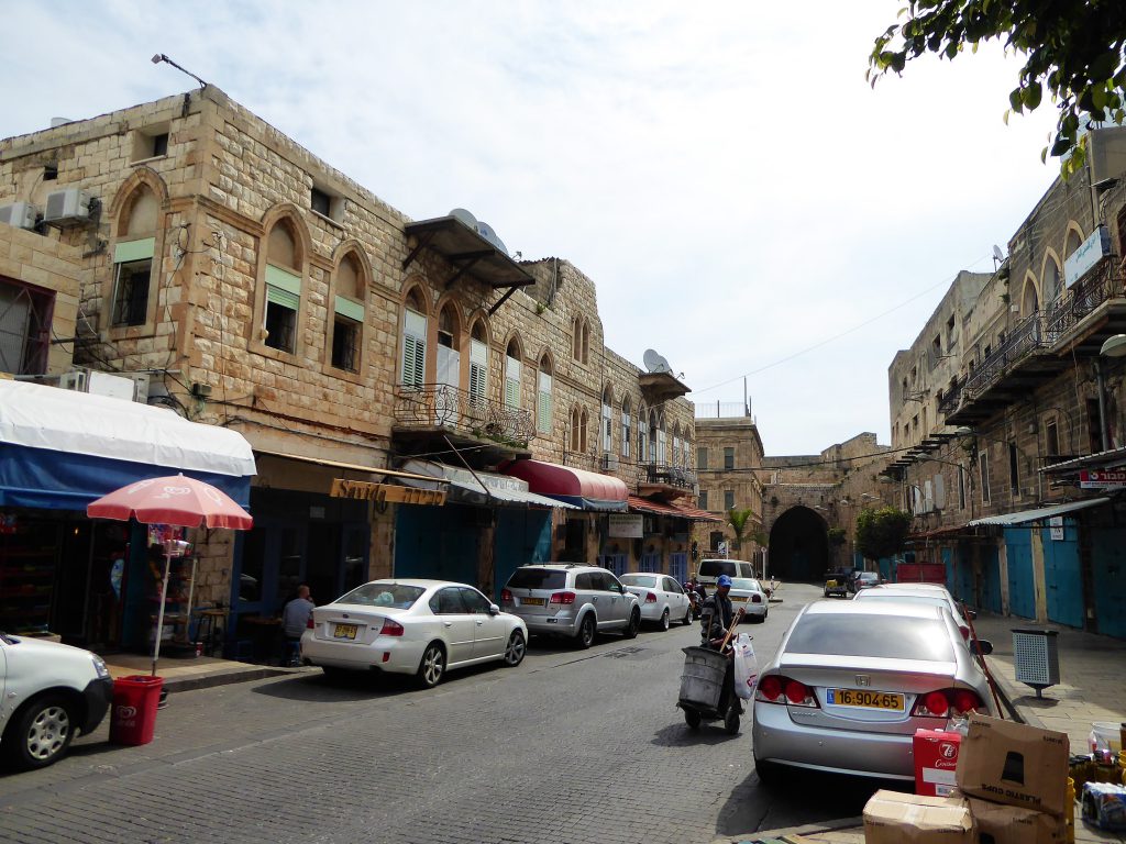 Slenteren in de oude stad Akko - Israël