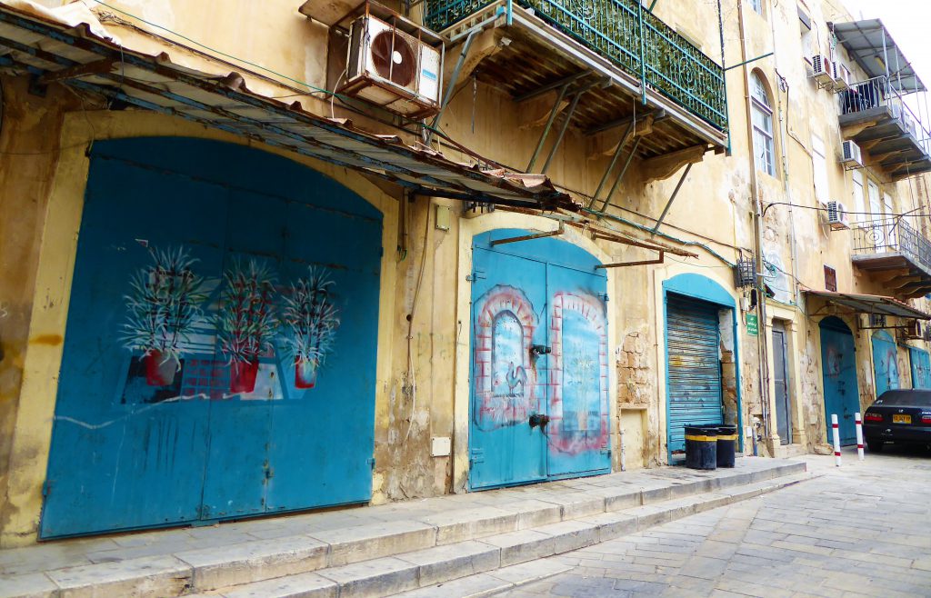 Slenteren in de oude stad Akko - Israël