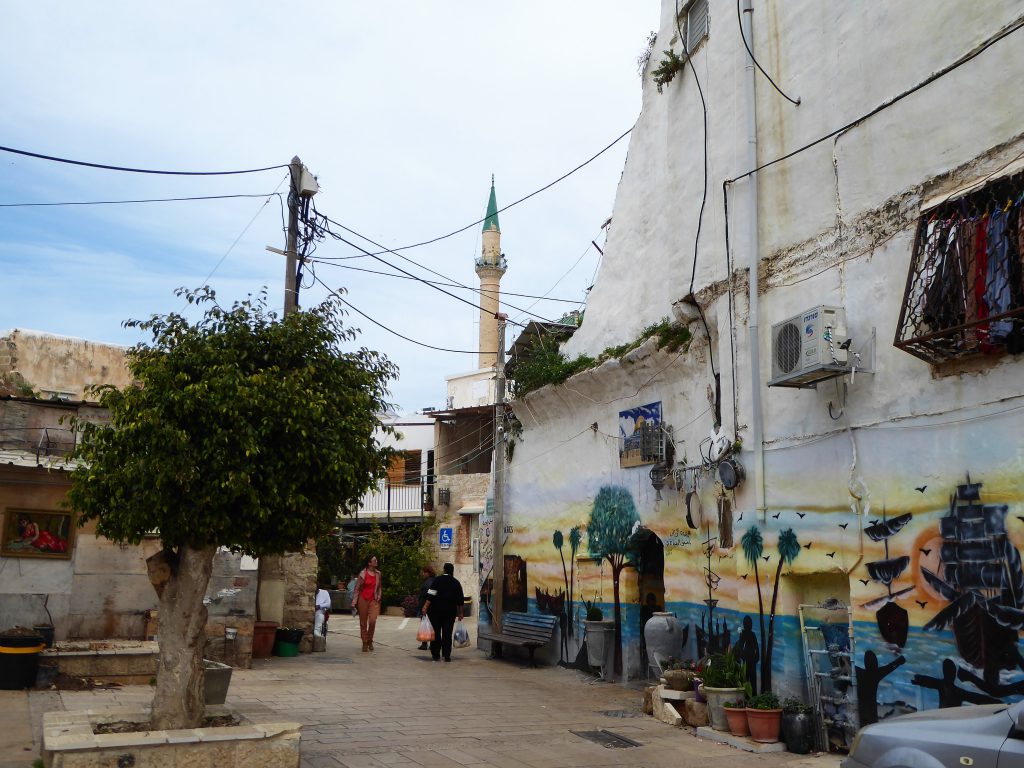 Slenteren in de oude stad Akko - Israël