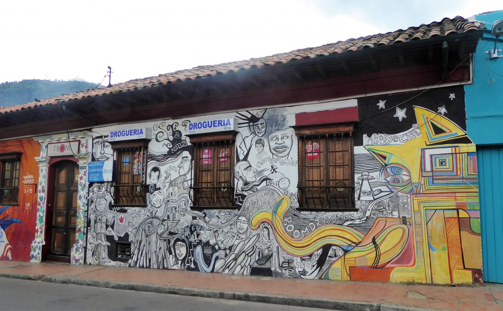 Exploring Bogota by foot, by bicycle & from high above!!