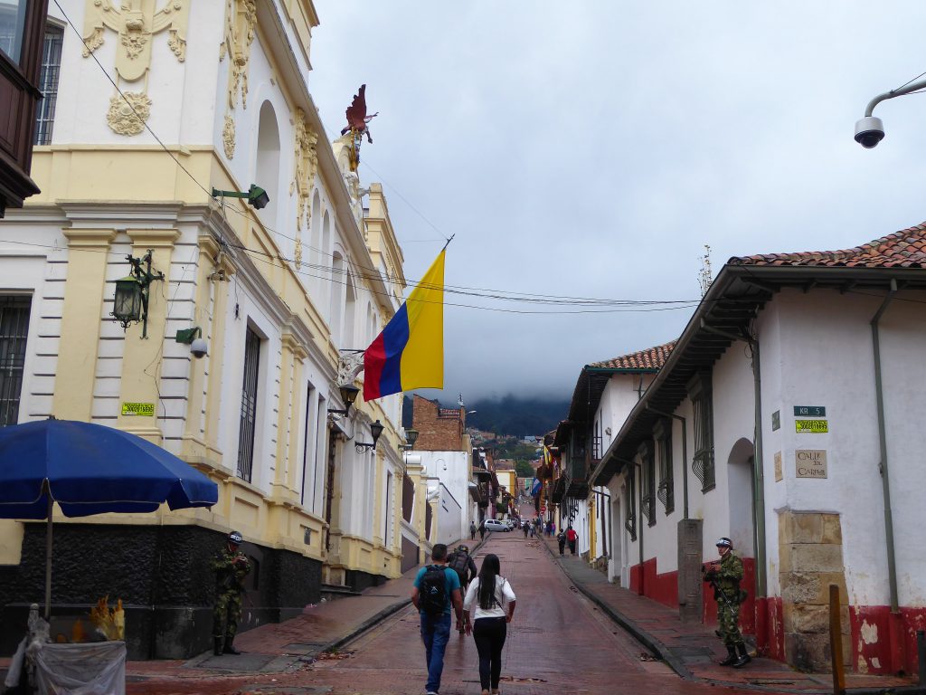 Exploring Bogota by foot, by bicycle & from high above!!