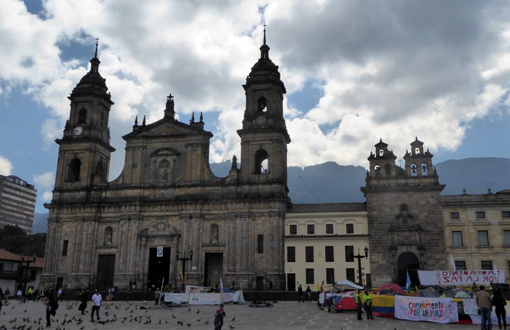 Exploring Bogota by foot, by bicycle & from high above!!