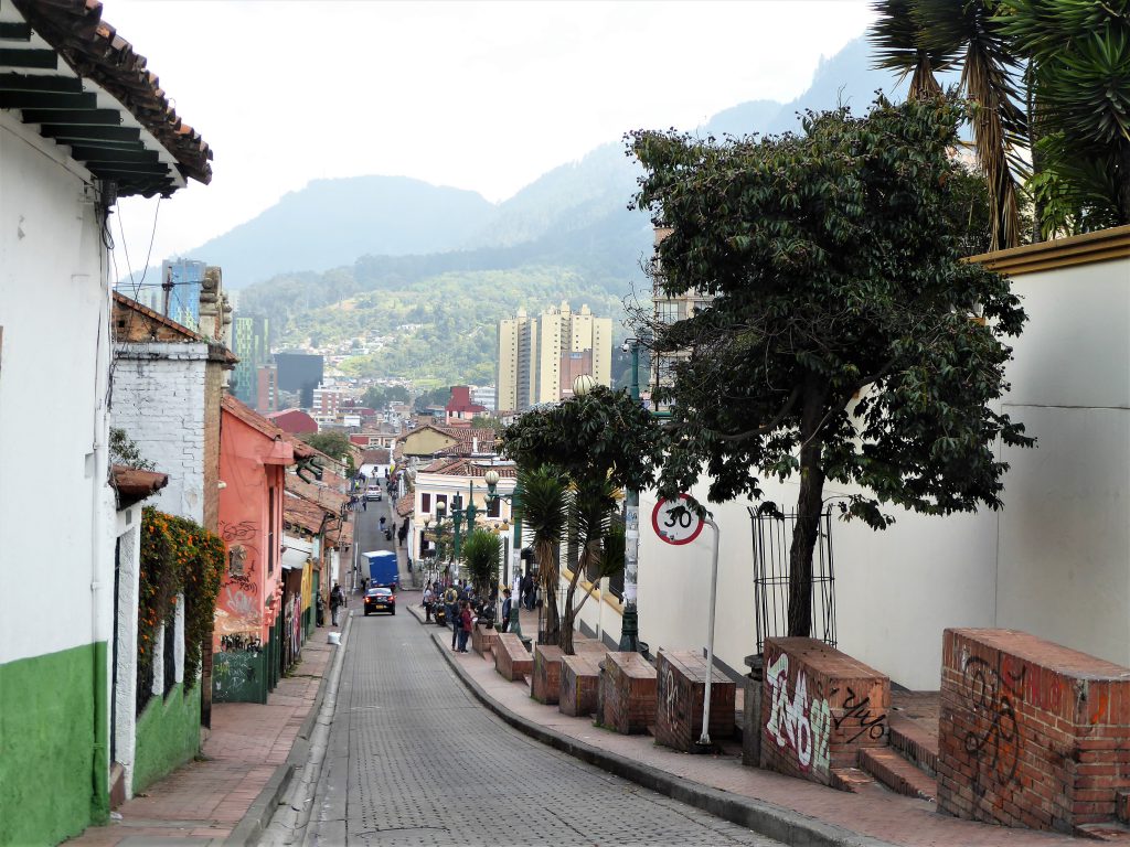 Exploring Bogota by foot, by bicycle & from high above!!