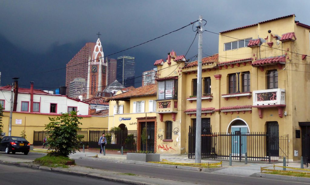 Exploring Bogota by foot, by bicycle & from high above!!