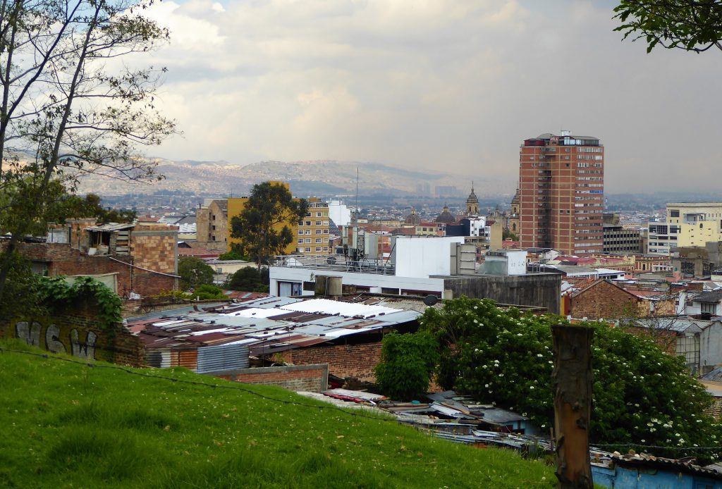 Exploring Bogota by foot, by bicycle & from high above!!