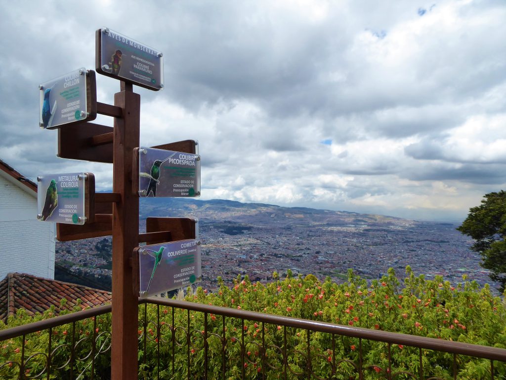 Bovenop Mt Monserrate - Bogota