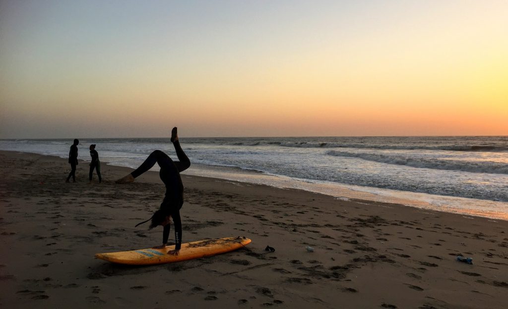 Surfen in Kartong - Gambia