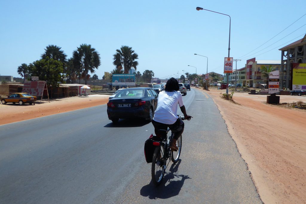 Cycling to the fish of Tanji