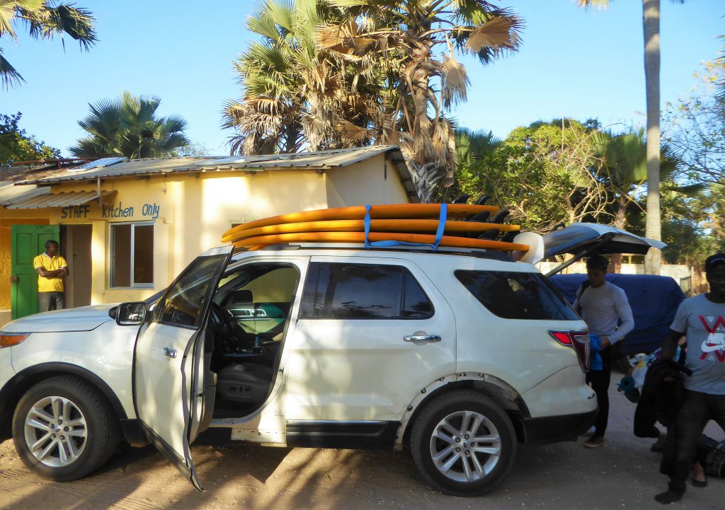 Surfen in Kartong - Gambia