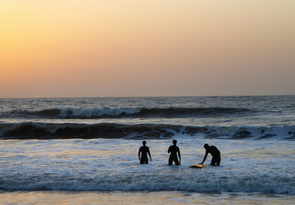 Surfen in Kartong - Gambia