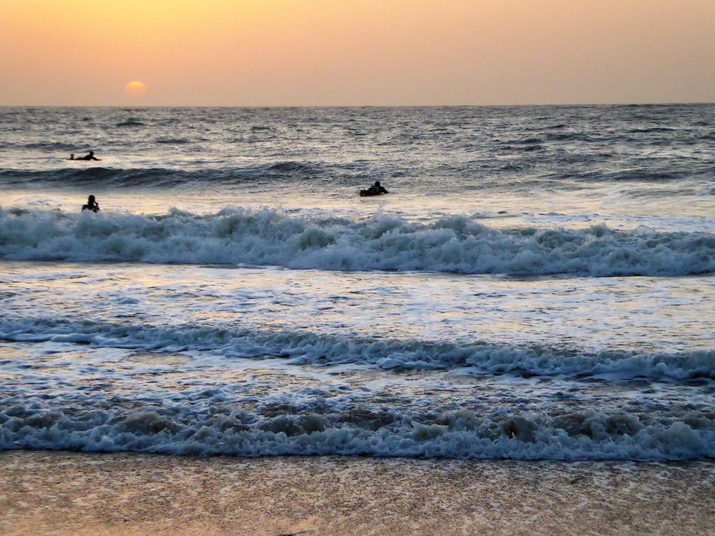 Surfen in Kartong - Gambia