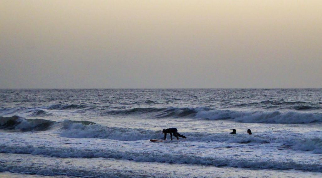 Surfen in Kartong - Gambia