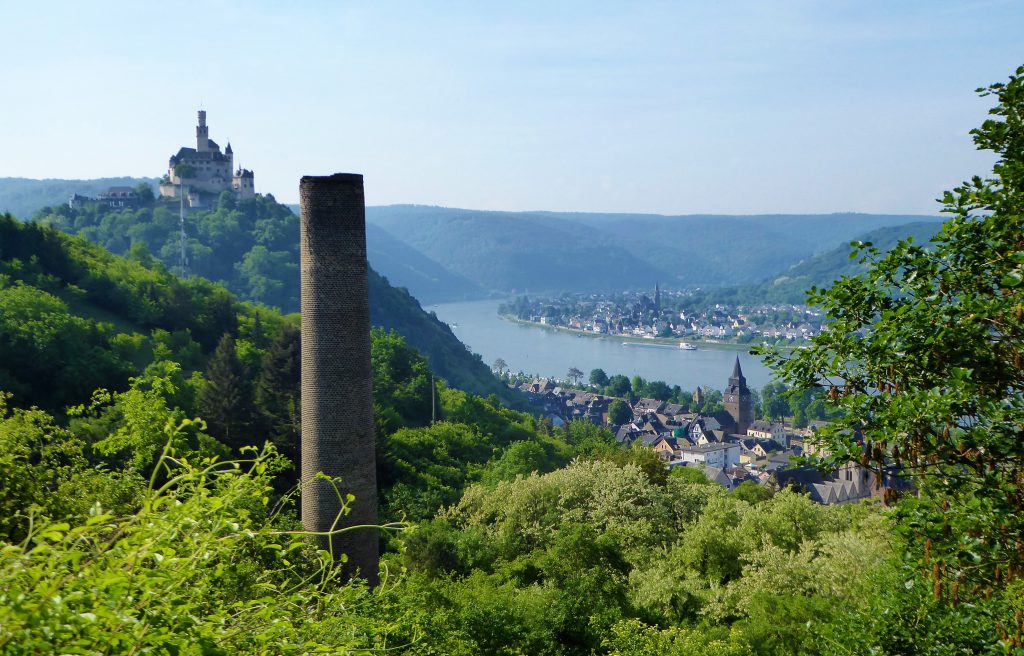 Hiken op de Rheinsteig - Koblenz, Duitsland