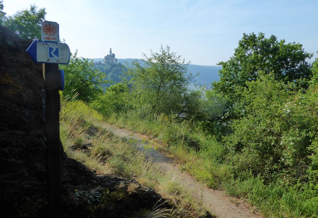 Hiken op de Rheinsteig - Koblenz, Duitsland