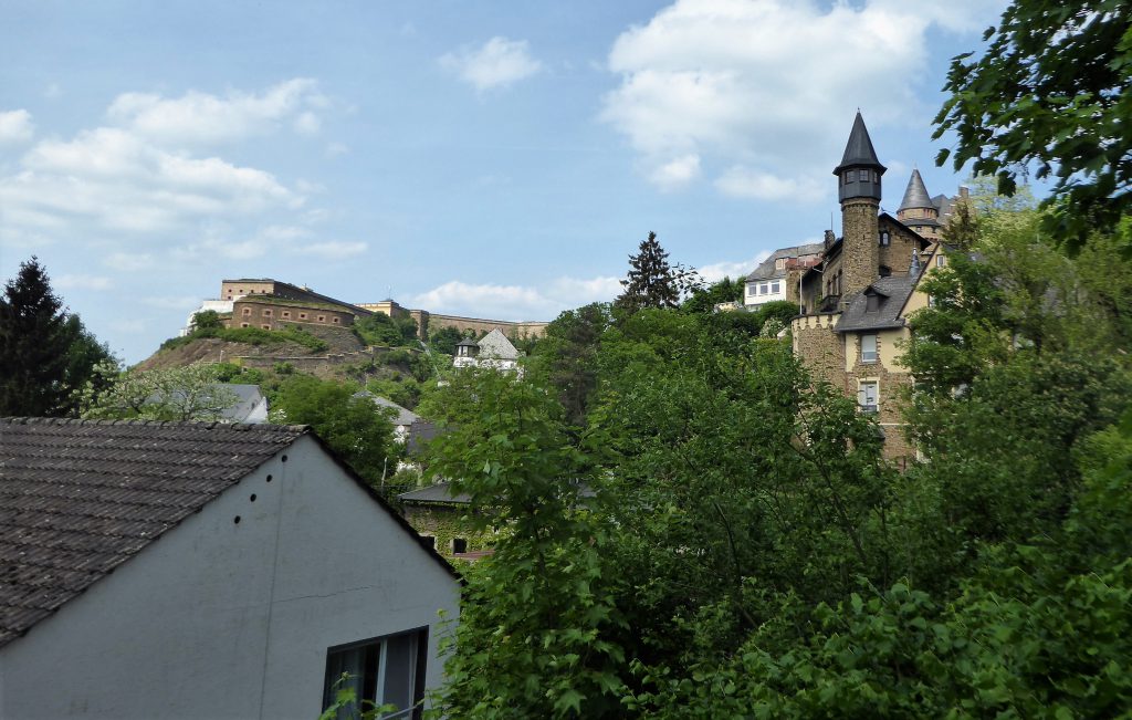 Hiken op de Rheinsteig - Koblenz, Duitsland