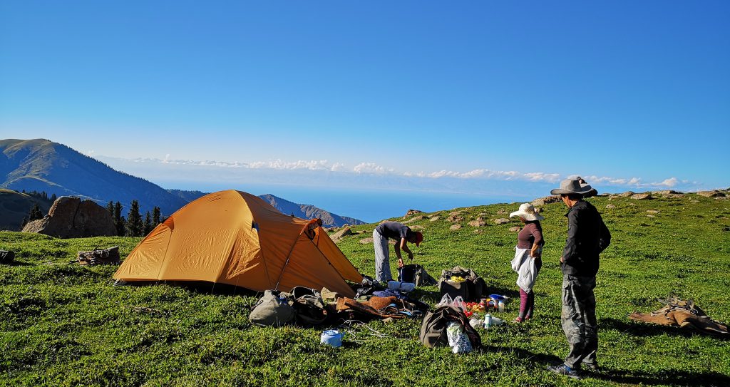 Een trekking per paard in Kirgizië - Centraal Azië