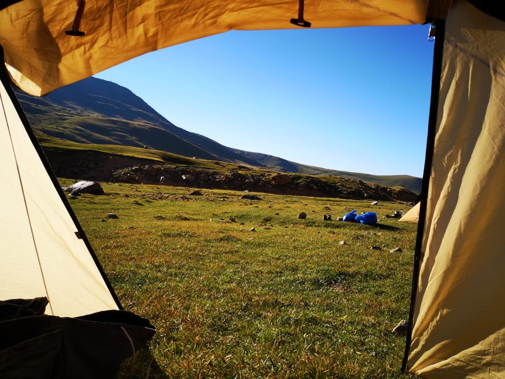 Een trekking per paard in Kirgizië - Centraal Azië