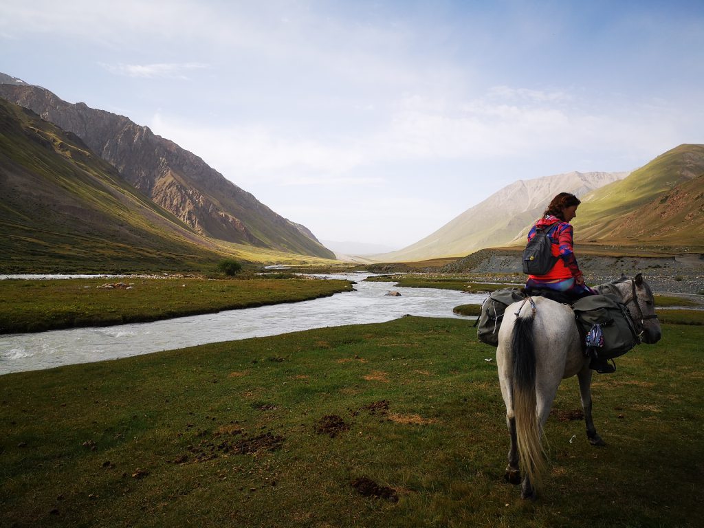 Een trekking per paard in Kirgizië - Centraal Azië