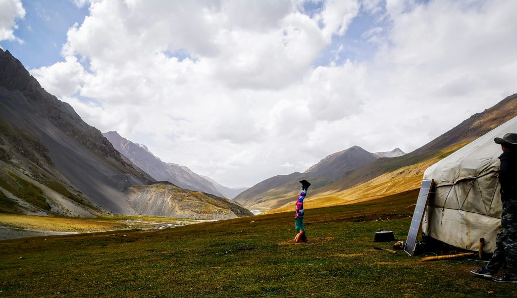 Een trekking per paard in Kirgizië - Centraal Azië