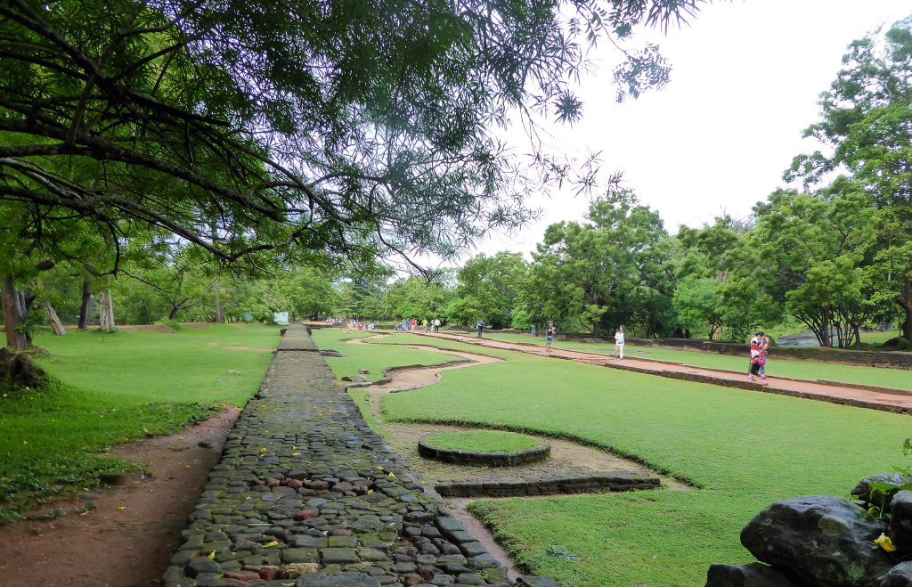 Sigiriya, climbing Lion Rock - Sri Lanka