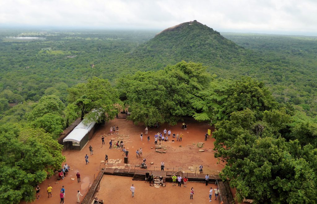 Sigiriya, climbing Lion Rock - Sri Lanka