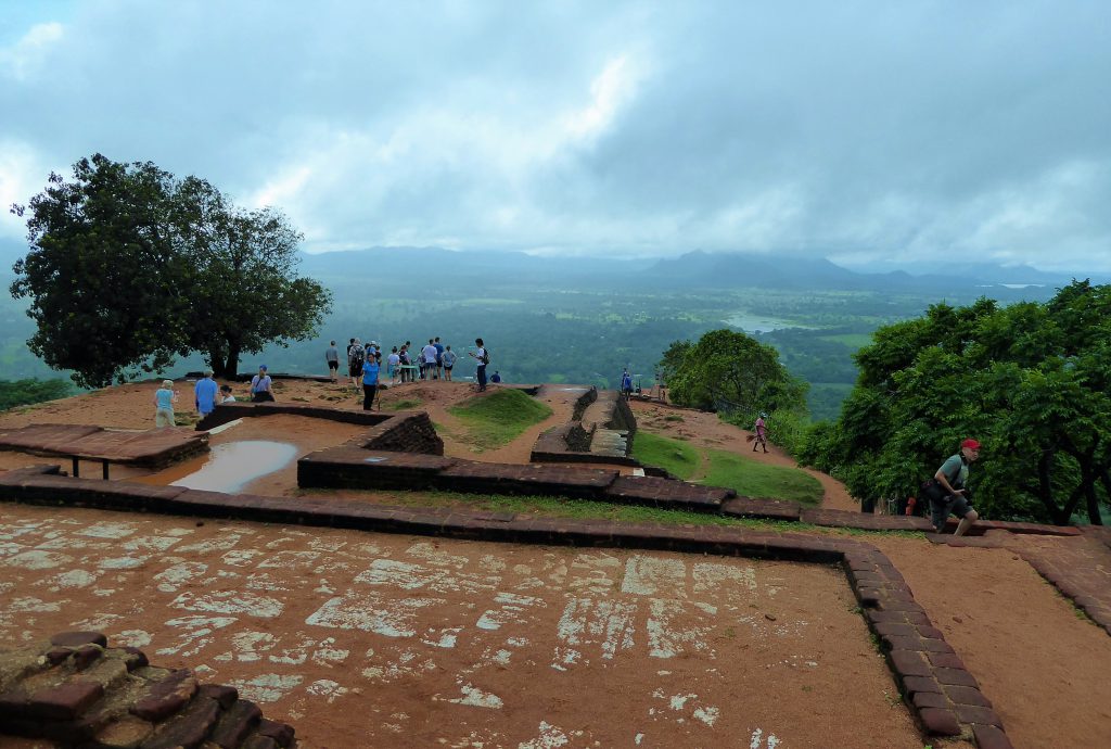 Sigiriya, climbing Lion Rock - Sri Lanka