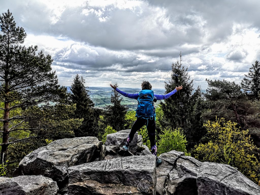 Hiking in Germany - The Hermannshoehen (Hermann Heights) Hiking Trail