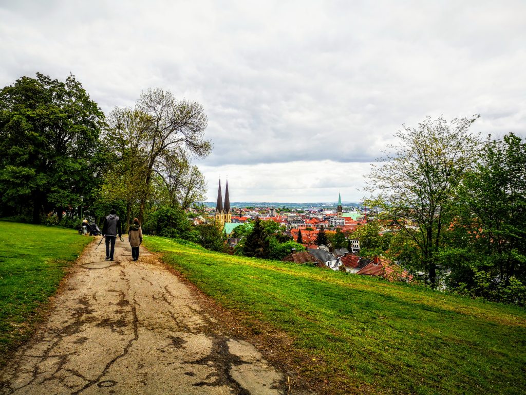 Hiking in Germany - The Hermannshoehen (Hermann Heights) Hiking Trail